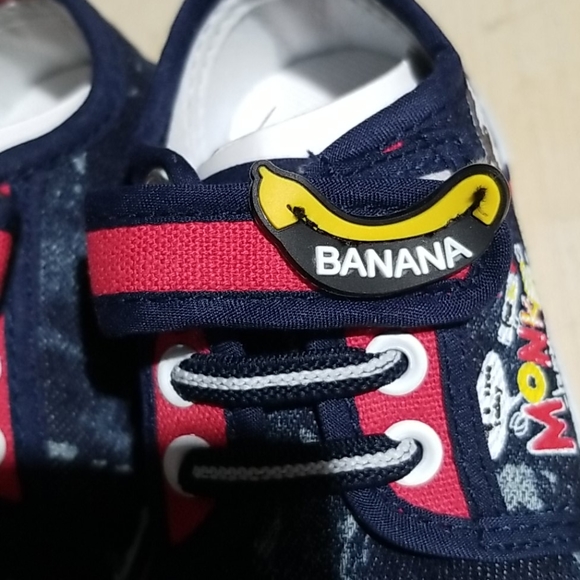 Chulis Navy Star Denim Sneakers Sz 5 - Picture 9 of 12